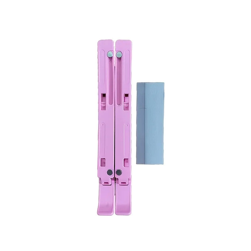 Adjustable Foldable Laptop Stand – Portable Desktop Riser with Heat Dissipation for Work & Travel