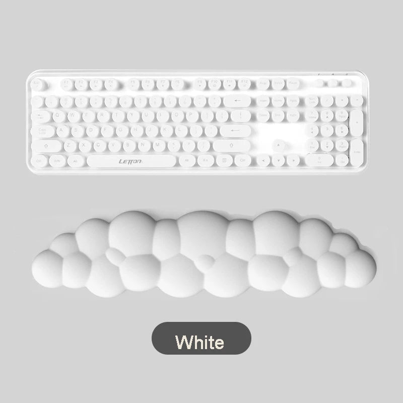 Cloud Wrist Rest Set for Keyboard & Mouse – Ergonomic Soft Support for Comfortable Typing & Gaming