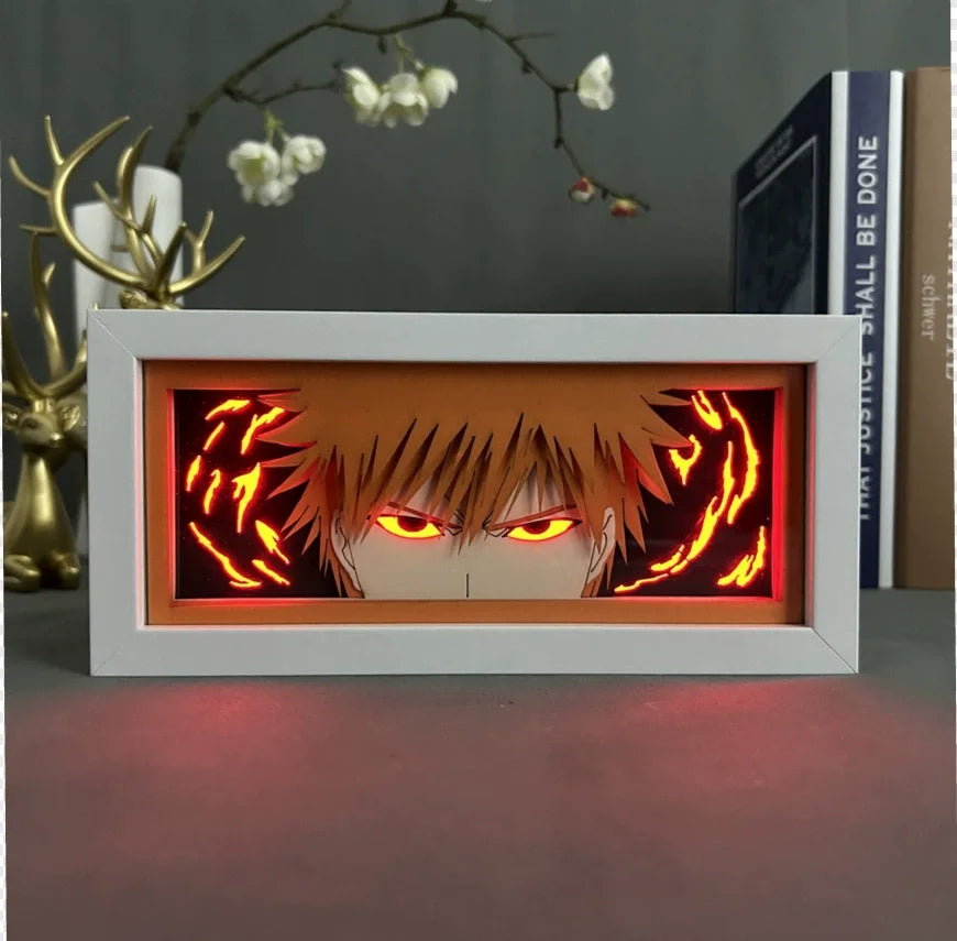 BLEACH Anime Led Paper Carving Lamp
