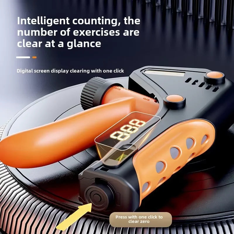 Adjustable Hand Grip Strengthener 10–120KG – Forearm, Wrist & Finger Trainer