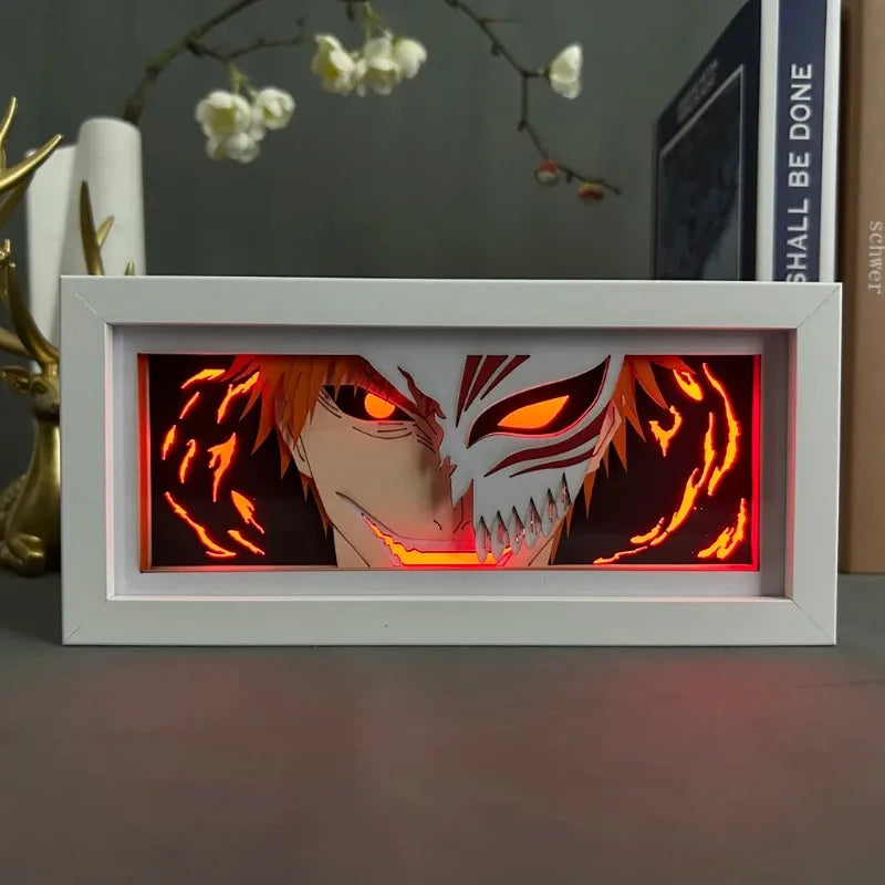 BLEACH Anime Led Paper Carving Lamp