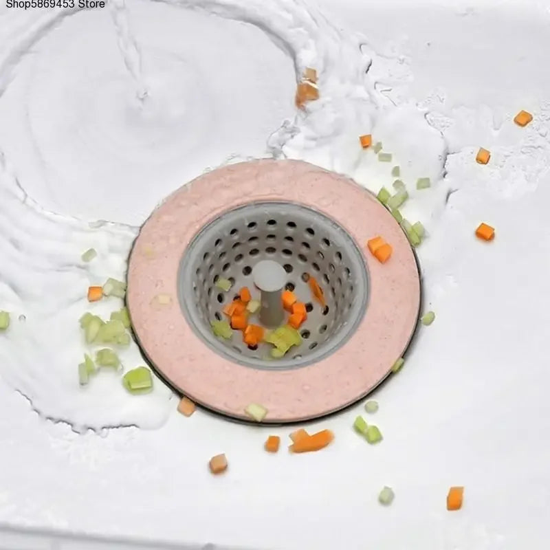 Sink Strainer Silicone Sieve Kitchen Sink Filter Mesh Fillers For Hair Gootsteen Zeef Things For Kitchen Accessories