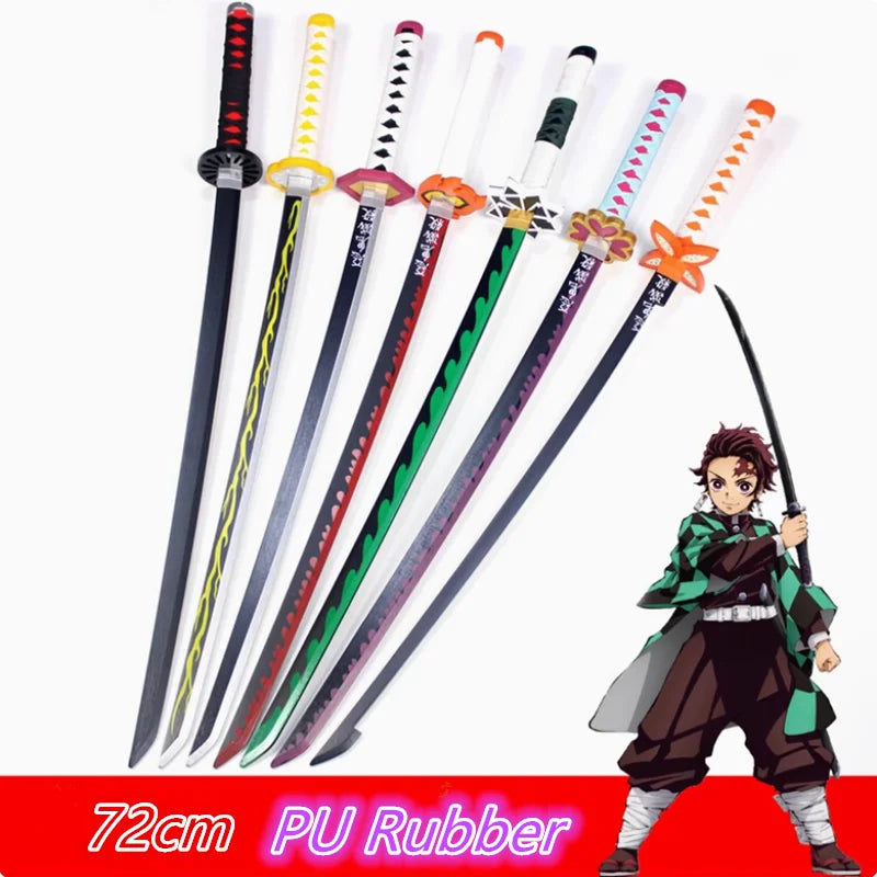 Demon Slayer Katana 72cm Assembled Sword