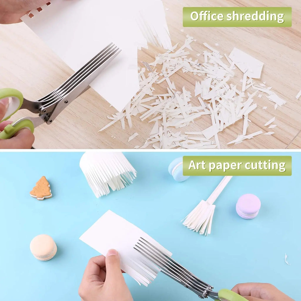 Multi-Blade Herb & Veggie Kitchen Scissors – Stainless Steel