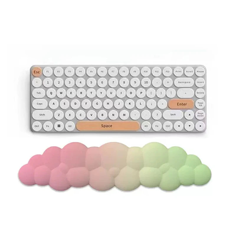 Cloud Wrist Rest Set for Keyboard & Mouse – Ergonomic Soft Support for Comfortable Typing & Gaming