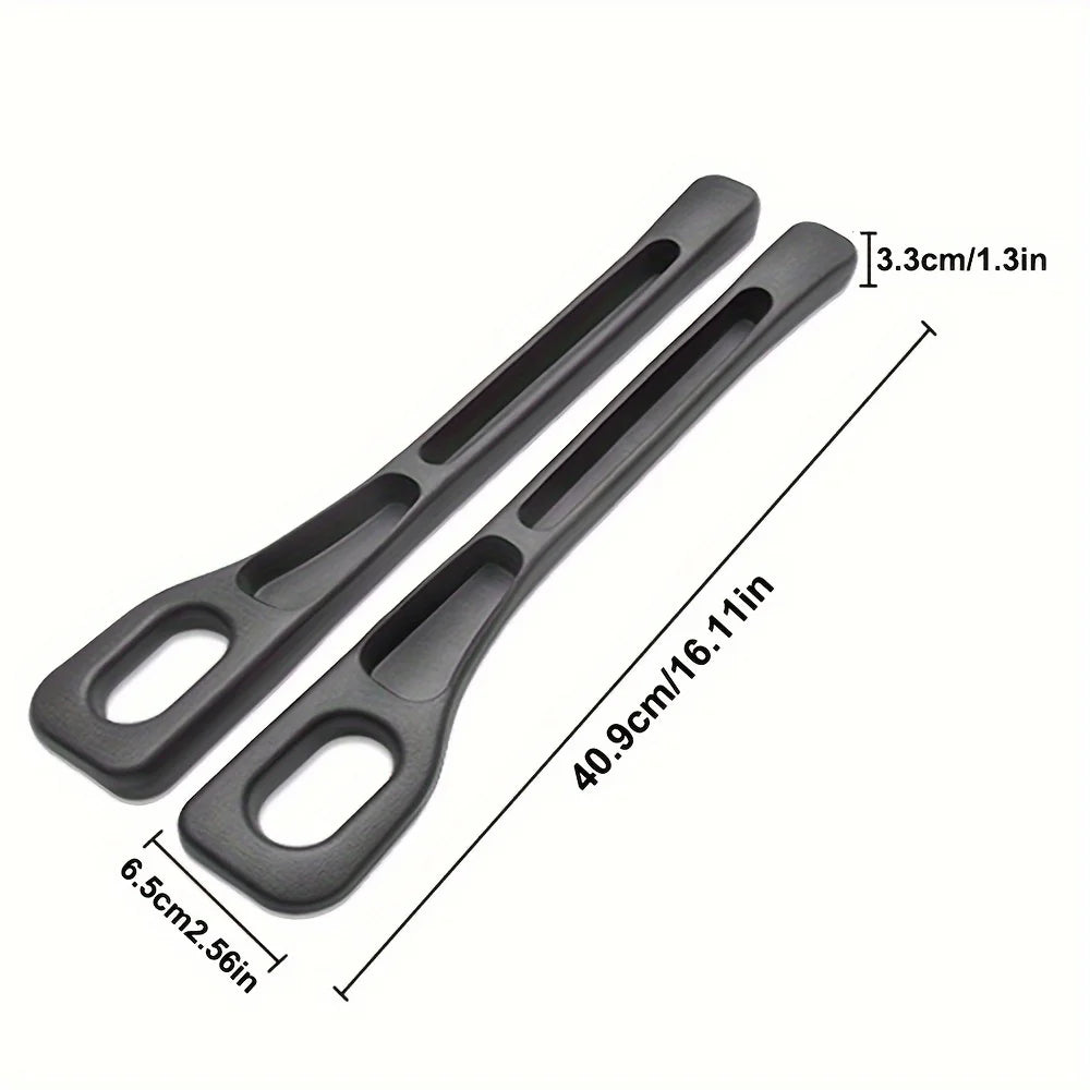 2-Pack Car Seat Gap Filler – Waterproof PU Gap Organizer